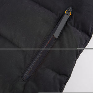 Veste polaire OEM brillante à forte demande pour hommes avec col montant Veste d'hiver élégante pour l'extérieur Respirante de qualité supérieure - Product Image 3