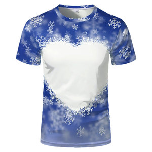 Unisex Christmas T-shirt For Men <b>Tie</b> Dye Printed 100% Cotton T-shirt For Men Hot Christmas Sale - Product Image 4