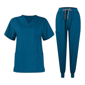 Global Bulk Hospital Doctor Scrubs Conjuntos de uniformes | Bajo MOQ Athletic Fit Custom Logo Service Secado rápido Transpirable Unisex - Product Image 2