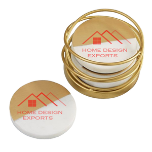 Juego de 4 Posavasos de Mármol con Diseño Atractivo, Diseño Personalizado, Decoración de Mesa, Venta al por Mayor - Product Image 2