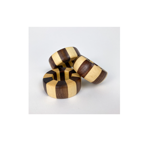 Porte-rond de serviette en bois unique pour votre décor de table Design élégant rond de serviette maison Restaurant et hôtel - Product Image 2