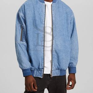 Vestes d'hiver sur mesure de haute qualité pour hommes Veste en jean vintage imperméable avec service OEM Tarif de gros personnalisé OEM - Product Image 6