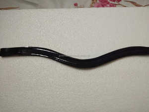 Banda para la frente de caballo de charol en forma curva en todos los tamaños y colores personalizados a precio de fábrica al por mayor hecha en India Pedido al por mayor - Product Image 2