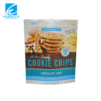 Sachet Doypack Personnalisé en Plastique Stratifié avec Feuille d'Aluminium pour l'Emballage de Biscuits, de Craquelins, de Sucre et de Chips de Pommes de Terre