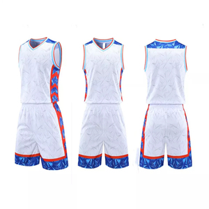 Precio de fábrica, camiseta de baloncesto transpirable personalizada, diseño impreso, conjunto de uniforme de baloncesto barato - Product Image 2