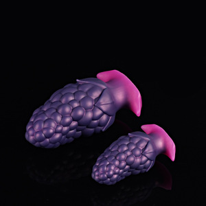 Jouet sexuel anal - Plug anal en silicone unique en forme de mûre pour jeux SM en extérieur - Product Image 2
