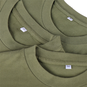 Venta al por mayor 100% algodón 230 Gsm Hombres Mujeres Unisex Plain Blank Casual camiseta para hombres - Product Image 5