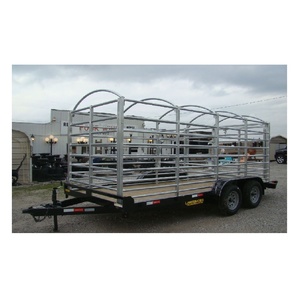 Commercial Livestock <b>Farm</b> <b>Trailer</b> with 14ft box length and 3500kg gross vehicle weight capacity ready for work - Product Image 1