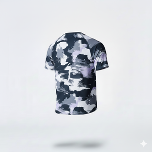 Camiseta Extra Grande para Hombre, 100% Algodón, 240 Gramos, Lisa, Impresión Personalizada, OEM, Venta al por Mayor, Estilo Casual con Diseño en Blanco para Logotipo - Product Image 3