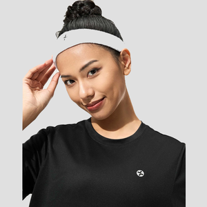 Camiseta OEM para correr cómoda para mujer con estampado de logotipo personalizado para el verano - Product Image 5