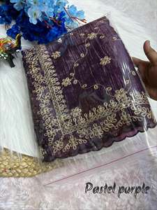 Mahaveer Silks โกลด์ปิ๊งหนักส่าหรีอินเดียและปากีสถานเสื้อผ้าขายส่งในตลาด Bhavnagar - Product Image 3