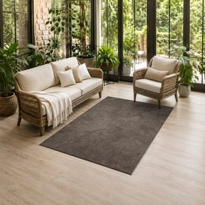 RUGS DEPOT LXDP-0160 Wholesale Terracotta Gold Designer Pattern Digital Printed Machine Washable Chenille Area Rug Non <b>Slip</b> - Product Image 6