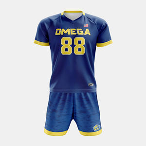 Uniforme de football réversible de haute qualité, vêtements d'équipe sportive personnalisables, vêtements en gros 100% polyester confortables à séchage rapide - Product Image 5