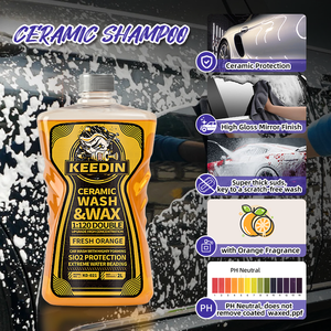 Shampooing céramique dilué 1:120 2L KEEDIN KD-021 Savon et cire de lavage auto haute concentration en gros Shampooing auto - Product Image 4