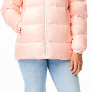 Vêtements d'hiver pour femmes, veste bomber personnalisée avec logo, veste zippée pour femmes, doudoune, veste matelassée, service OEM - Product Image 5
