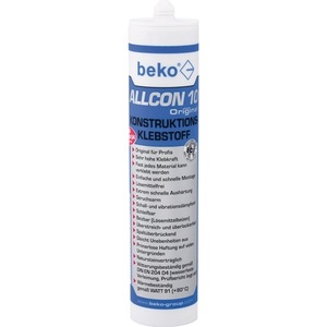 กาวเหลวออลคอน 10 ขนาด 310 มล. สีเบจ กาวก่อสร้างมาตรฐาน EN 204 D4 BEKO - Product Image 1