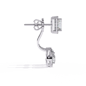 Wholesale Stylish Vintage Women's <b>Diamond</b> <b>Earrings</b> 14KT/18KT Gold Plated IGI Certified Elegant Fashion Jewelry for Daily Wear - Product Image 5