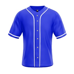 Camiseta de Béisbol Personalizada con Logotipo 100% Poliéster para Hombre, Ropa Deportiva de Secado Rápido, Transpirable, Tallas Grandes, Uniforme de Equipo - Product Image 5