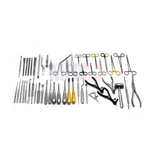 Caja de acero más vendida Instrumentos quirúrgicos Disección veterinaria Kit básico de cirugía menor - Product Image 3