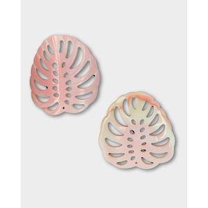 Componentes y Accesorios de Joyería con Forma de Concha de Reina Rosa - Product Image 1