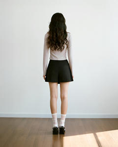 High Quality Women's Casual Slim <b>Fit</b> Breathable Cotton <b>T</b>-<b>Shirt</b> O-Neck <b>Crop</b> Length Solid Embroidered Poly Viscose Spandex Quick - Product Image 4