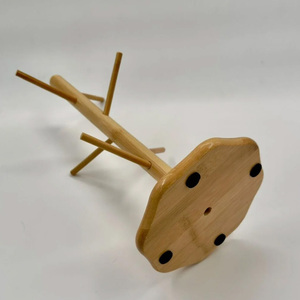 Modern 5+ Tier Bamboo Cup Stand Wall Mounted 15x35cm High Quality <b>Rack</b> Made in Turkiye - Product Image 3