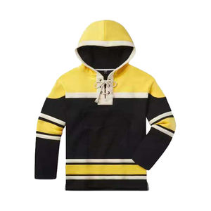 เสื้อฮอกกี้น้ำแข็งแบบใหม่ 100% โพลีเอสเตอร์ รับผลิตตามแบบ สกรีนลายด้วยเทคนิคซับลิเมชั่น บริการ OEM สำหรับผู้ชาย - Product Image 1