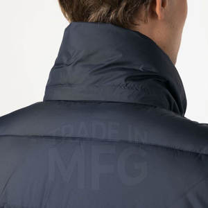 Manteau bouffant d'hiver en nylon et polyester de haute qualité Design imperméable avec logo à capuche avec col avant fabriqué au Pakistan - Product Image 6