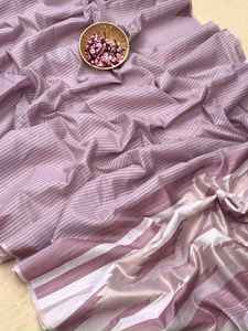 ผ้าฝ้ายเนื้อนุ่มผสมกับผ้าส่าหรีทอจากอินเดีย - Product Image 4