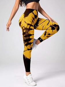 Leggings de yoga pour femmes de haute qualité avec taille élastique, séchage rapide, respirant, pantalon de fitness et de sport, vêtements de sport abordables - Product Image 3