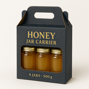 Soporte de Cartón para <span class=keywords><strong>Vino</strong></span> Cerveza Frascos de Vidrio Cajas de Regalo Precio de Empaque para Botellas de Miel Botes y Latas para Envío - Product Image 2