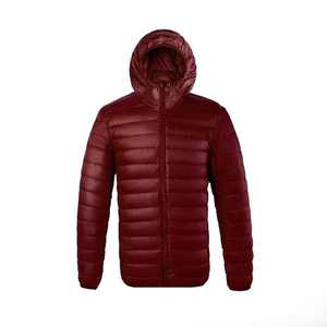 Top Quality Men's Fashionable Winter Warm Puffer Down Jacket <b>Stand</b> Collar Lightweight Hoodie Puffer Jacket - Product Image 2