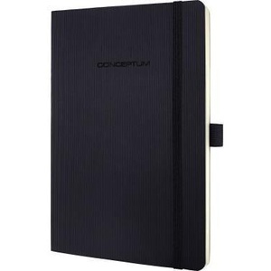 Carnet SIGEL Conceptum A5 quadrillé noir 97 feuilles - Product Image 1