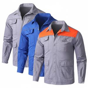 Overoles de Trabajo Cómodos de Manga Larga, Transpirables, de Algodón, Ropa de Trabajo Conveniente, Venta al por Mayor - Product Image 4