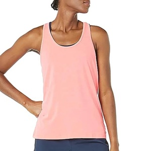 Débardeur de sport tricoté sans couture en spandex respirant pour femme, toutes tailles, idéal pour l'entraînement et la course, collection été, vente chaude - Product Image 4