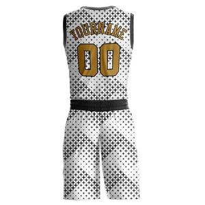 2025 uniformes de basket-ball respirants de haute qualité maillots cousus des équipes imprimées - Product Image 4
