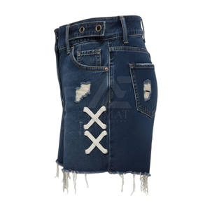 Shorts de Mezclilla para Hombre de Alta Calidad, Costuras Resistentes para un Uso Diario Duradero, Diseño Multibolsillos para Uso Utilitario y Casual - Product Image 3