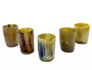 Handcrafted Horn <b>Cup</b> Premium Modern <b>Custom</b> Drinkware by Crescent Crafts - Product Image 2
