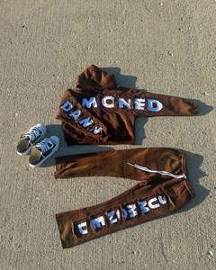 เสื้อฮู้ดลำลองสำหรับผู้ชายผ้าฝ้ายสี100% เป็นมิตรกับสิ่งแวดล้อมระบายอากาศได้ดีดีไซน์กระเป๋าใส่ได้พอดีปกติสำหรับฤดูหนาว - Product Image 3