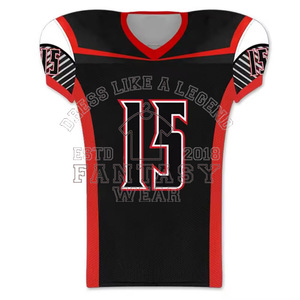FANTASY WEAR 2026 Uniforme de Fútbol Americano con Logotipo Personalizado, Detalles Bordados, Personalización de Logotipo y Número, Certificado CE ISO - Product Image 3