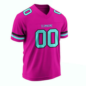 Tissu en polyester pour impression par sublimation, vêtements pour hommes, uniforme, hauts de football américain, maillot de football américain, design personnalisé - Product Image 1