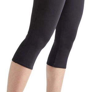 Leggings Deportivos de Cintura Alta para Mujer, con Bolsillos, para Yoga y Fitness, Estilo Capri, Elásticos, de Spandex/Poliéster, Temporada de Verano 2026 - Product Image 5