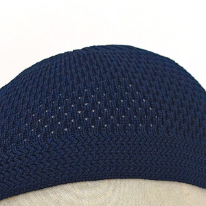 Premium Custom-Size Muslim Prayer Beanie Ethnic Multi-Color Embroidery Knitted Kopiah Kufi Practical for Outdoor Daily Travel - Product Image 4
