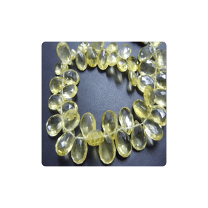 Premium Quality Lemon Quartz Briolette Faceted Pear Drops Gemstone 5mm 7mm 6mm Loose Sizes Pink Color Jewelry Making <b>Stone</b> <b>Beads</b> - Product Image 6