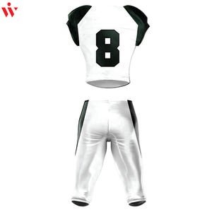 ชุดอเมริกันฟุตบอลปรับแต่งได้ขนาด XL 2024พิมพ์โลโก้สำหรับกีฬากลางแจ้งดีไซน์ระบายอากาศทำจากโพลีเอสเตอร์คุณภาพสูง - Product Image 2