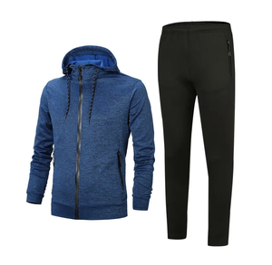 Survêtement deux pièces à blocs de couleurs Survêtement Deux pièces Jogging Costume de sport sur mesure Survêtement de jogging - Product Image 2