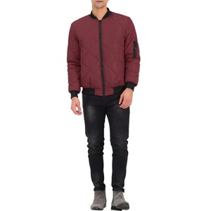 Offre Spéciale personnalisé homme veste grande taille Oem hommes Bomber veste solide plaine de qualité supérieure respirant hommes Bomber veste - Product Image 2