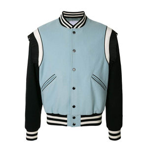 2025 hommes meilleurs vestes d'université sur mesure respirant col montant nouveau dernier Style vêtements d'hiver Baseball hommes vestes - Product Image 1