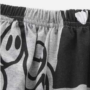 Ensemble de t-shirts et shorts d'été de haute qualité avec logo personnalisé Ensembles de shorts et de t-shirts en coton pour hommes à bas prix - Product Image 5