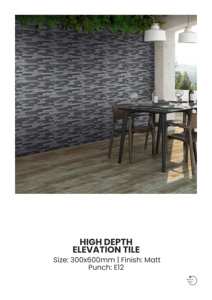 Carreaux de revêtement mural en porcelaine pour extérieur 300x600mm - Product Image 2